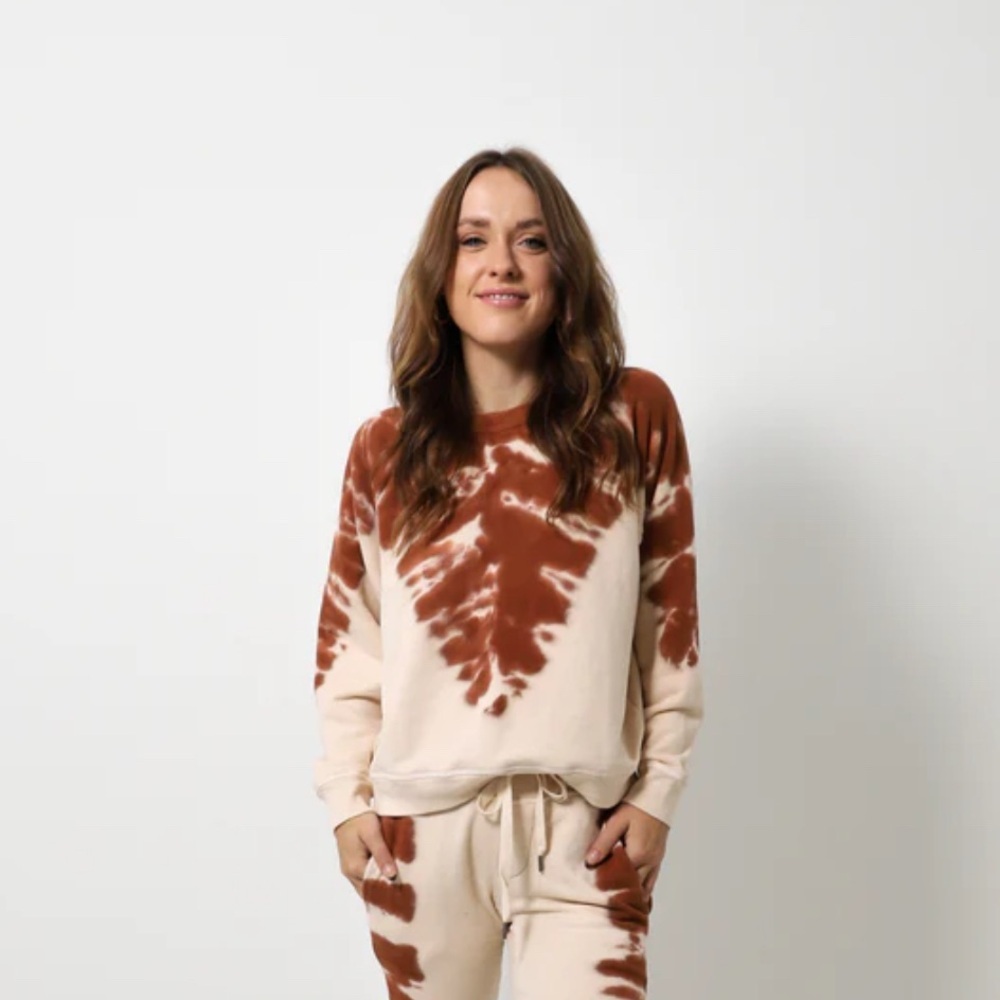 NSF Shawnie Earthy Tie-Dye Sweatshirt